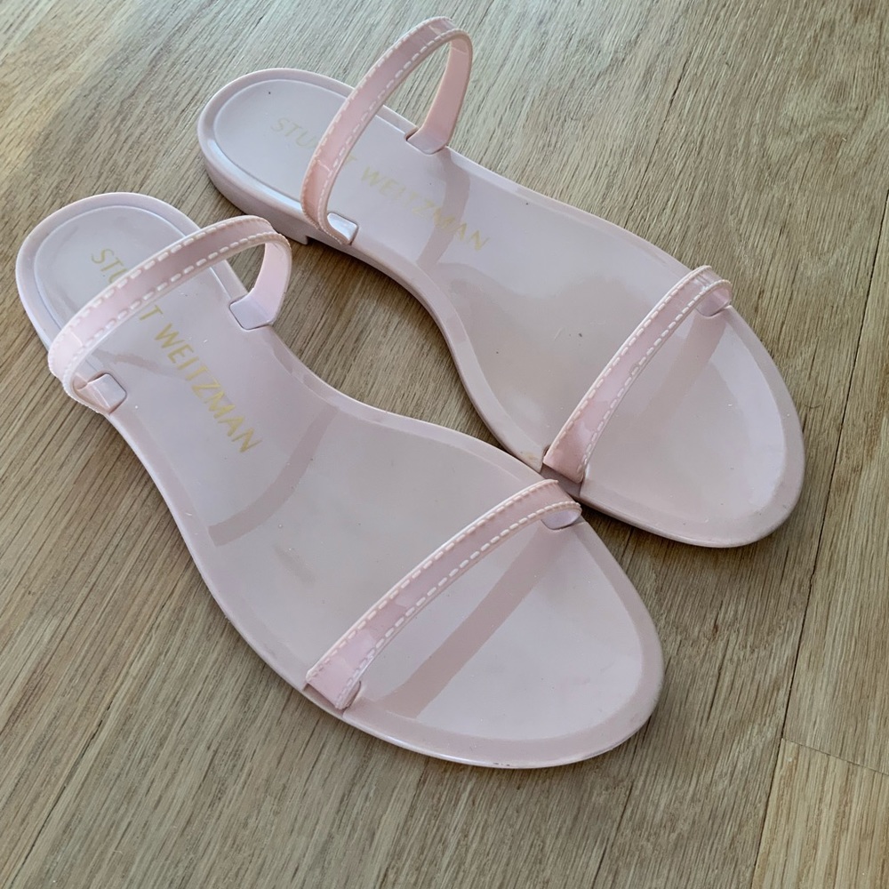 Stuart Weitzman Sawyer Slide Jelly Sandal